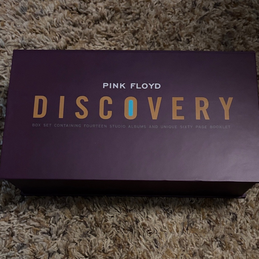 Pink Floyd Discovery Box Set in Purple and Gold